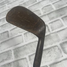 Antique VTG Mashie Niblick Wilson Harry Vardon 72 Hickory Wood Shaft Golf Club