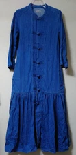 KAPITAL Cotton China Button Long Dress Exc cond