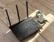 ASUS RT-AC66U B1 Dual-Band AC1750 Gigabit Router 4 LAN USB Black