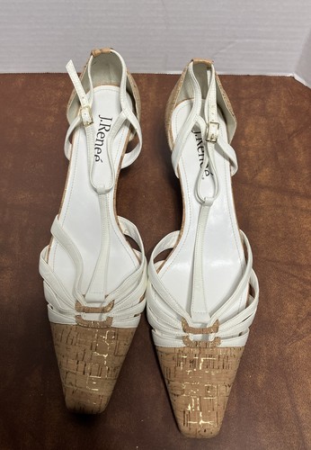 J Renee Cork High heels Size 13W - Picture 2 of 5