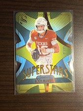 2025 Panini Silhouette #4 Arch Manning Superstars Die Cut Bronze #/49