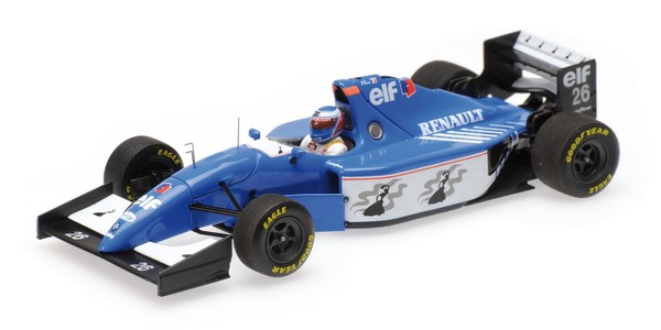 1:43 Minichamps Ligier Renault Js39B F1 Olivier Panis 1994 417940026 Modellbau-image