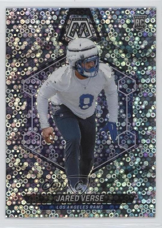 2024 Panini Mosaic Rookies No Huddle Silver Prizm Jared Verse #319 Rookie RC yl0