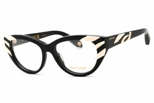 ROBERTO CAVALLI RC024V-700Y-53 Eyeglasses Frame Size 53mm 16mm 135mm BLACK Wome