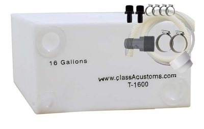 #ad #ad 16 Gallon Fresh Gray Water Holding Tank amp; Basic Plumbing Kit T 1600 BPK $122.99