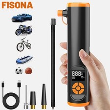 Car Air Compressor Rechargeable Cordless Tire Inflator Portable Air Pump 150 PSI