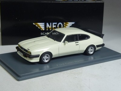 (KI-10-40) Neo Scale Models 43328 Ford Capri Werksturbo weiß in 1:43 in OVP