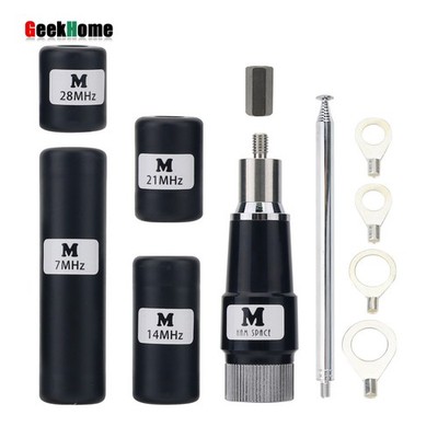 MA-01 V2.8 Portable Telescopic GP Antenna Kit with 7MHz/14MHz/21MHz/28MHz Coil