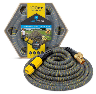 HydroTech Burst Proof Expandable Garden Hose 5/8 in Dia x 100 ft 17501951800