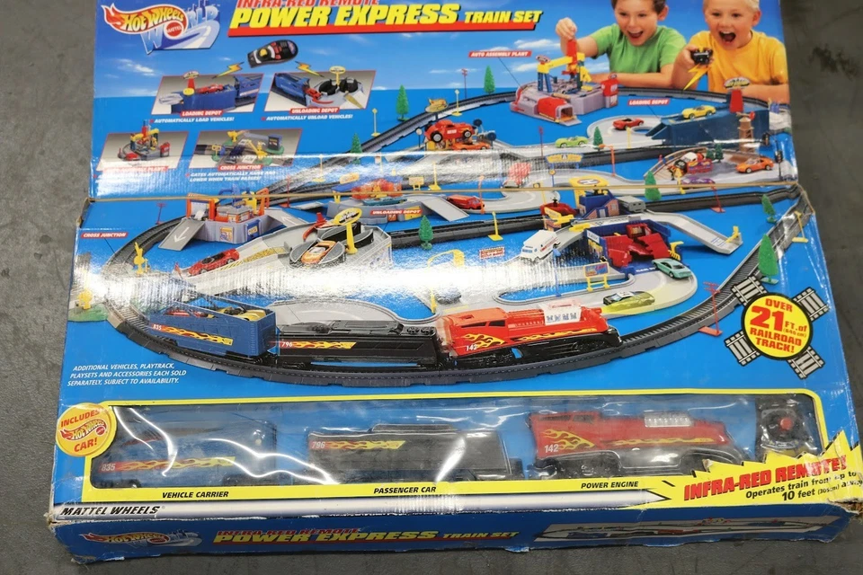 Hot Wheels World питания экспресс набор инфракрасный пульт дистанционного управления новый в коробке - Изображение 3 из 4