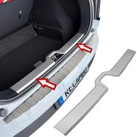 Edelstahl Ladekantenschutz Innen Matt Passend FüR Volvo EX30 | Bj Ab 2023>