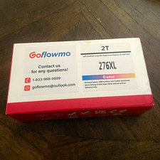 Goflowmo Compatible Canon CL-276XL 276XL Tri-Color C/M/Y Inkjet Cartridge