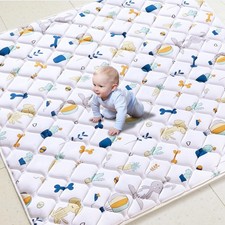 Best Premium Foam Baby Play Mat for Floor 79" X 71" Extra Large Soft Thicker