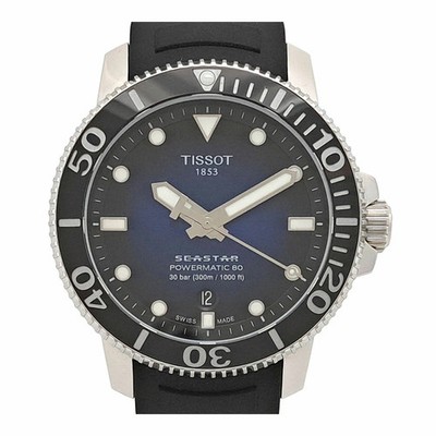 Wristwatch TISSOT Seastar T1204071704100 Automatic Stainless Steel Used