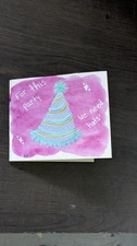 OOAK Unique Hand Painted Greeting Cards (Celebration) Card Store Alternative