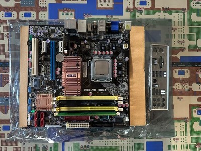 ASUS P5E-VM HDMI Motherboard CORE 2 DUO SLGTD 3.06 GHz LGA775 1GB Crucial DDR2
