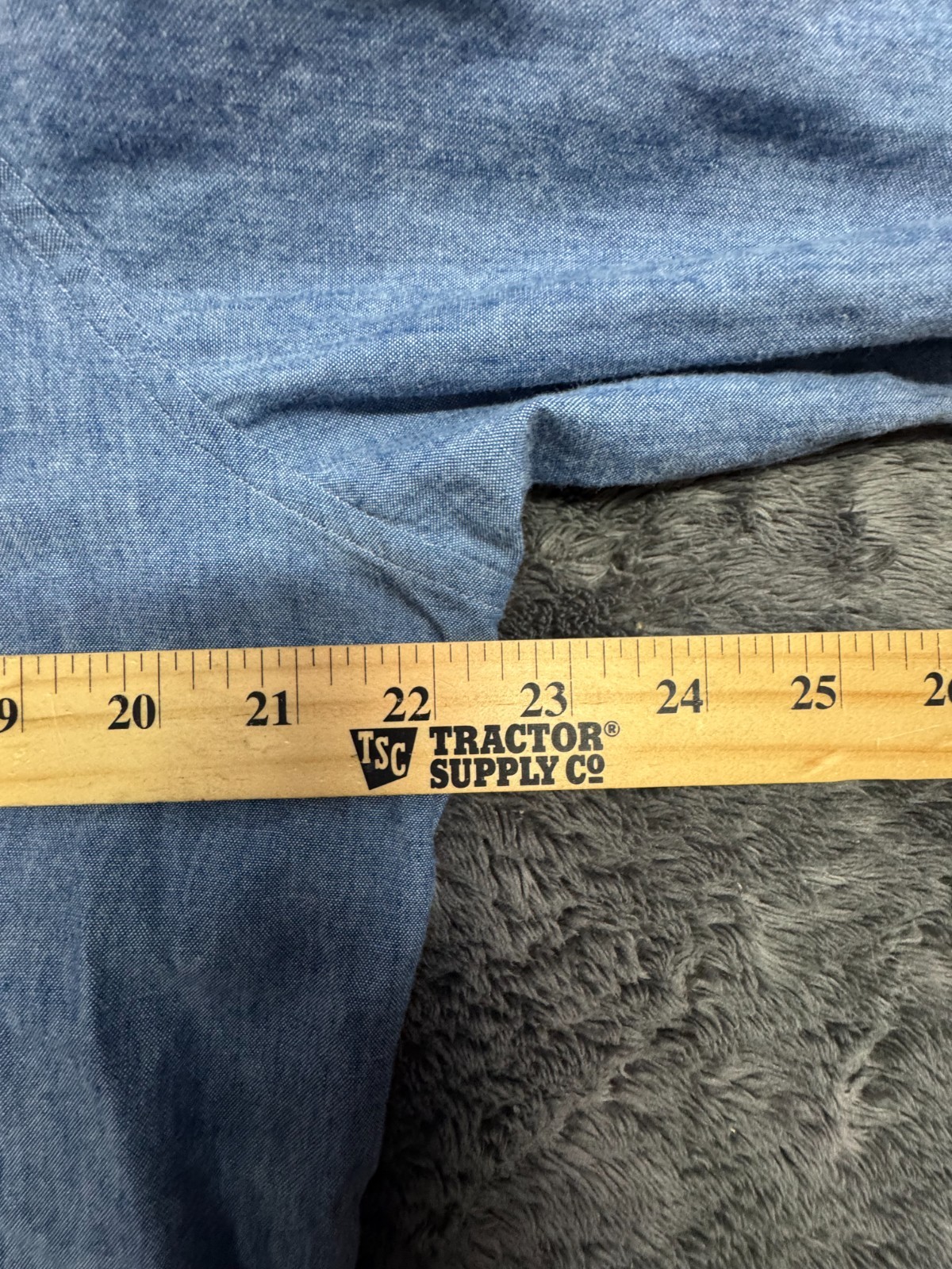 Sid Mashburn Chambray Button Down Shirt Mens Medi… - image 6