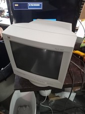ViewSonic 17GS 1769GS-2 17" Vintage CRT Color Monitor Powers On May Need Repair