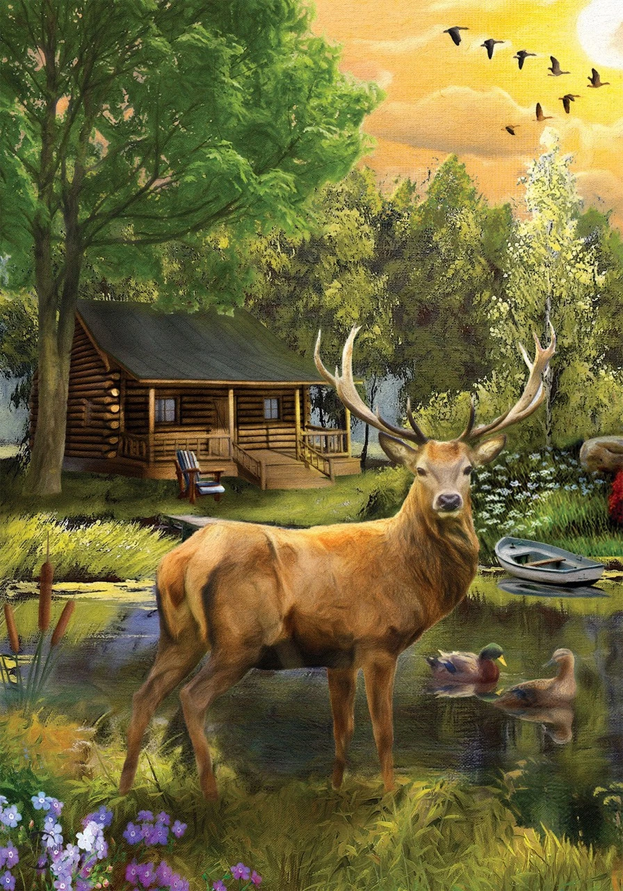 Briarwood Lane Great Outdoors Garden Flag