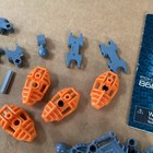 Lego Bionicle Lot, Orange And Grey Pieces Miscellaneous Lot And Booklet — photo 8