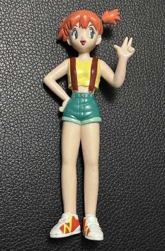 Vintage Misty Action Figure 1998 5” Pokemon Toy Mini Figures Tomy Toys