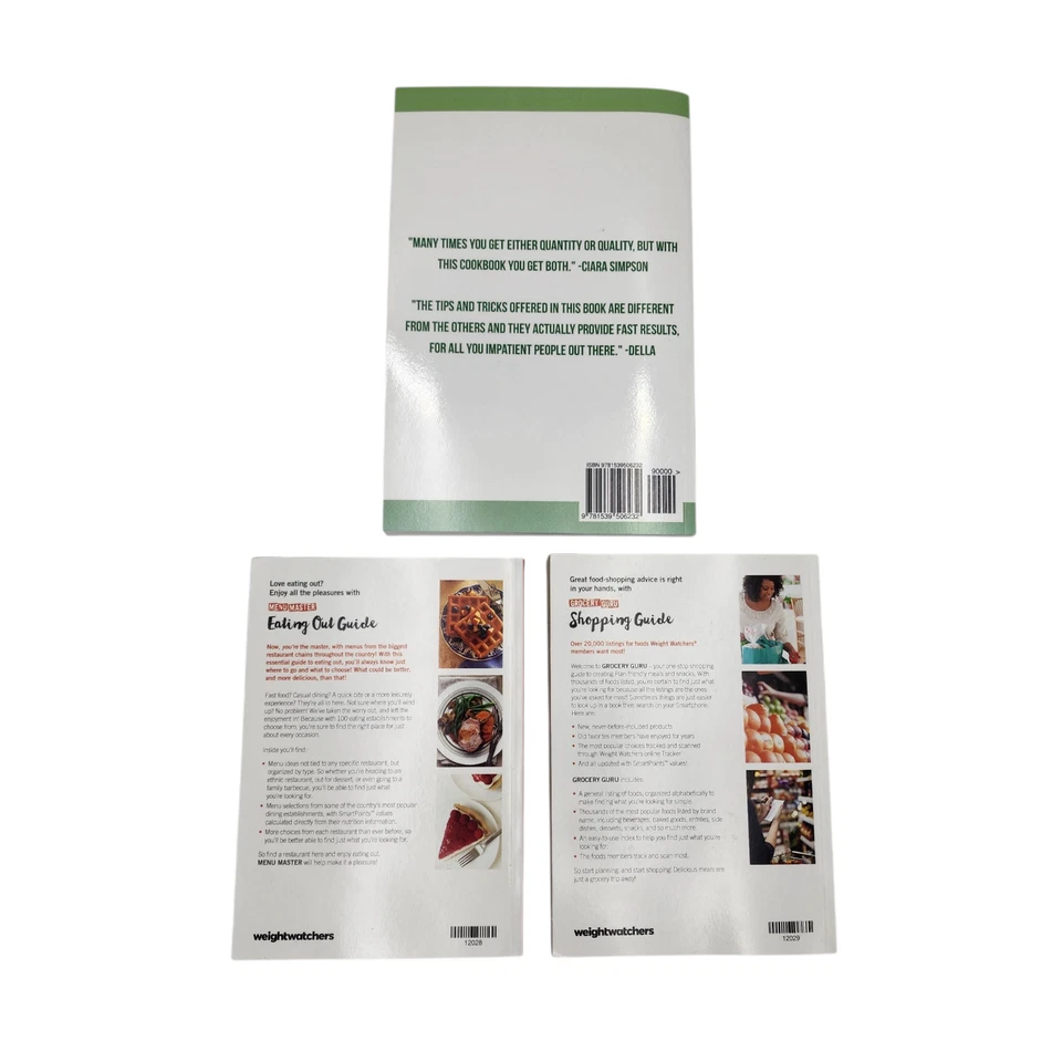 Weight Watchers Diet Plan Smartpoints Diet Plan Set Shopping & Eating Out Guide - Image 3 of 4