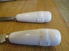 Longaberger ivory Spreader Set/2 Pottery handy nib *shipping included!* — photo 3