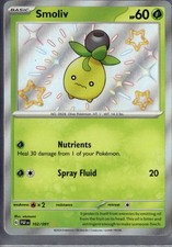 Smoliv 102 Paldean Fates Shiny Rare Holo Near Mint Pokemon TCG on eBay