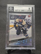 Liam Foudy 2020-21 Upper Deck Young Guns # 224 BGS 9 MINT!