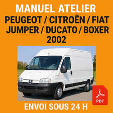 Manuel Atelier Citroën, Fiat, Peugeot Jumper, Ducato, Boxer 2002 RTA CD PDF