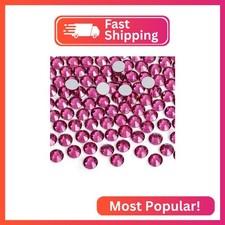 Jollin Glue Fix Crystal Flatback Rhinestones Glass Diamantes Gems for Crafting N