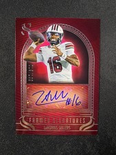 2025 Panini Silhouette LaNorris Sellers Auto #ED 13/199 South Carolina E787