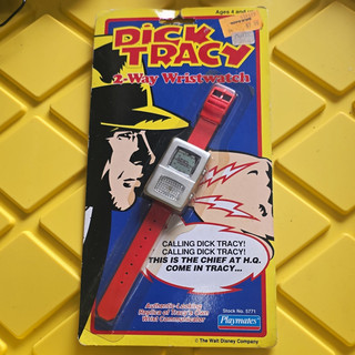 Playmates Dick Tracy 2 Way Wristwatch Stock No. 5771 Disney 1990 Vintage NIB