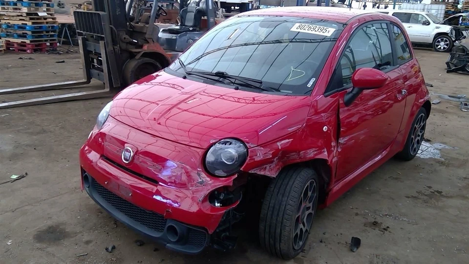 Compresor de aire acondicionado 2 puertas Abarth compatible con Fiat 500 6801996 12-17 Foto 3 de 4