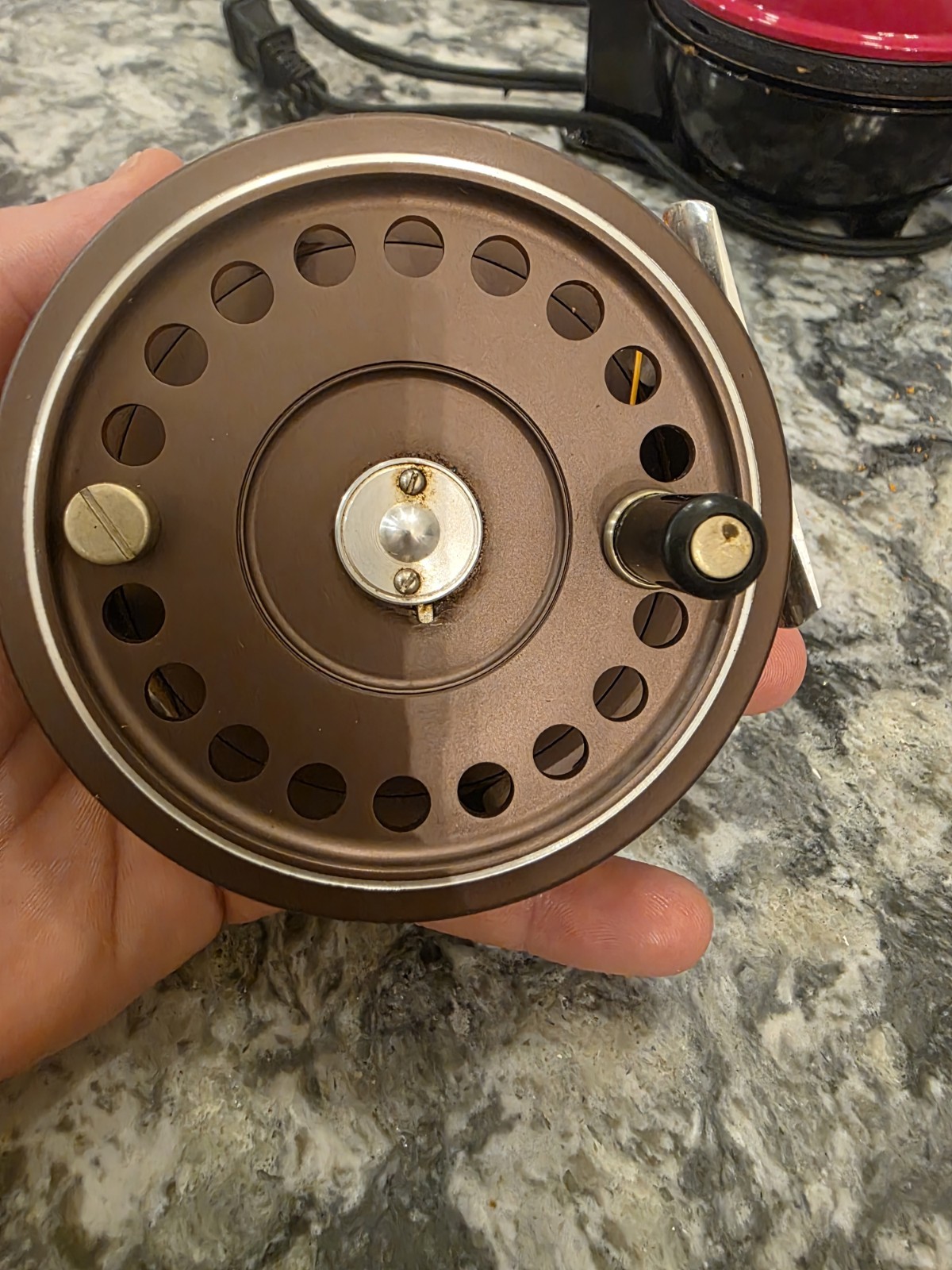 Hardy-Built Sage 509 Fly Fishing Reel with Case Made in Engl