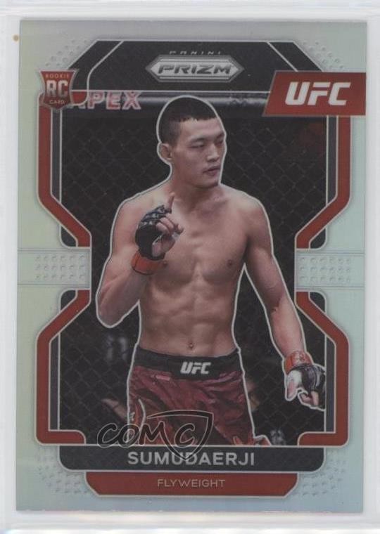 2022 Panini Prizm UFC Silver Prizm Sumudaerji #114 Rookie RC yl8