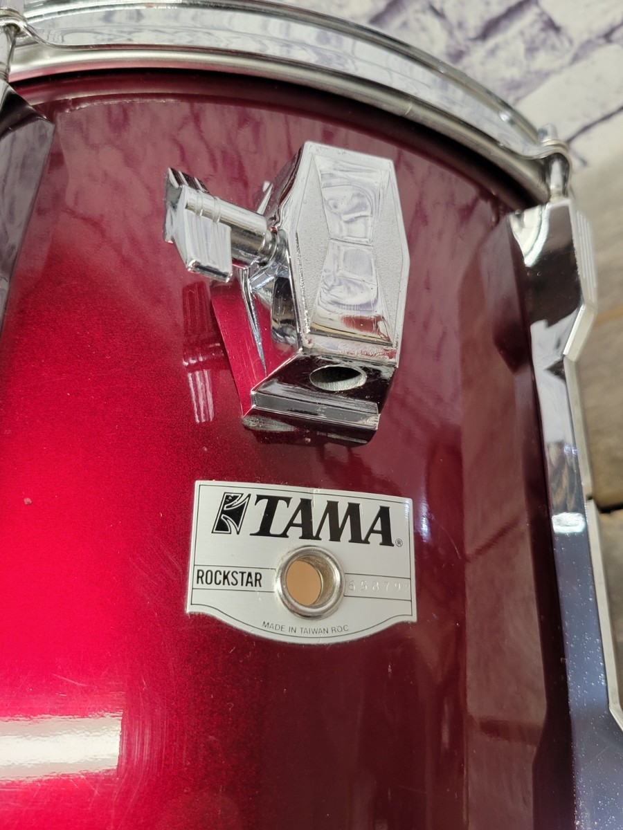 Vintage TAMA Rockstar 13in Rack Tom - Wine Red | eBay