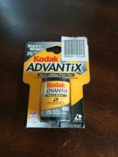 Kodak Advantix 400 Black White APS Film 25 Exposures NEW SEALED