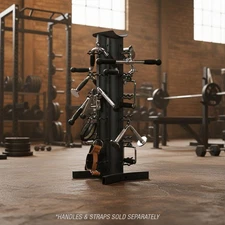 Body-Solid Vertical Accessory Rack