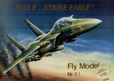 Fly Model 61 - McDonnell Douglas F-15 E Strike Eagle - 1. Auflage - 1:33