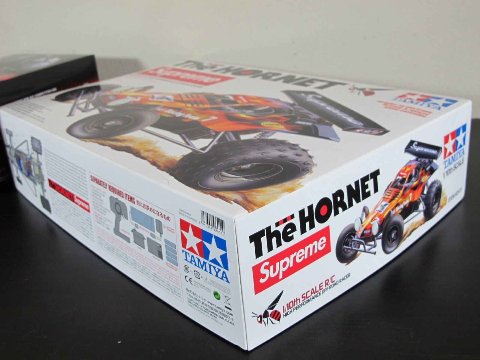 Brand New Supreme x Tamiya Hornet RC Car Flames Kit Sold-Out