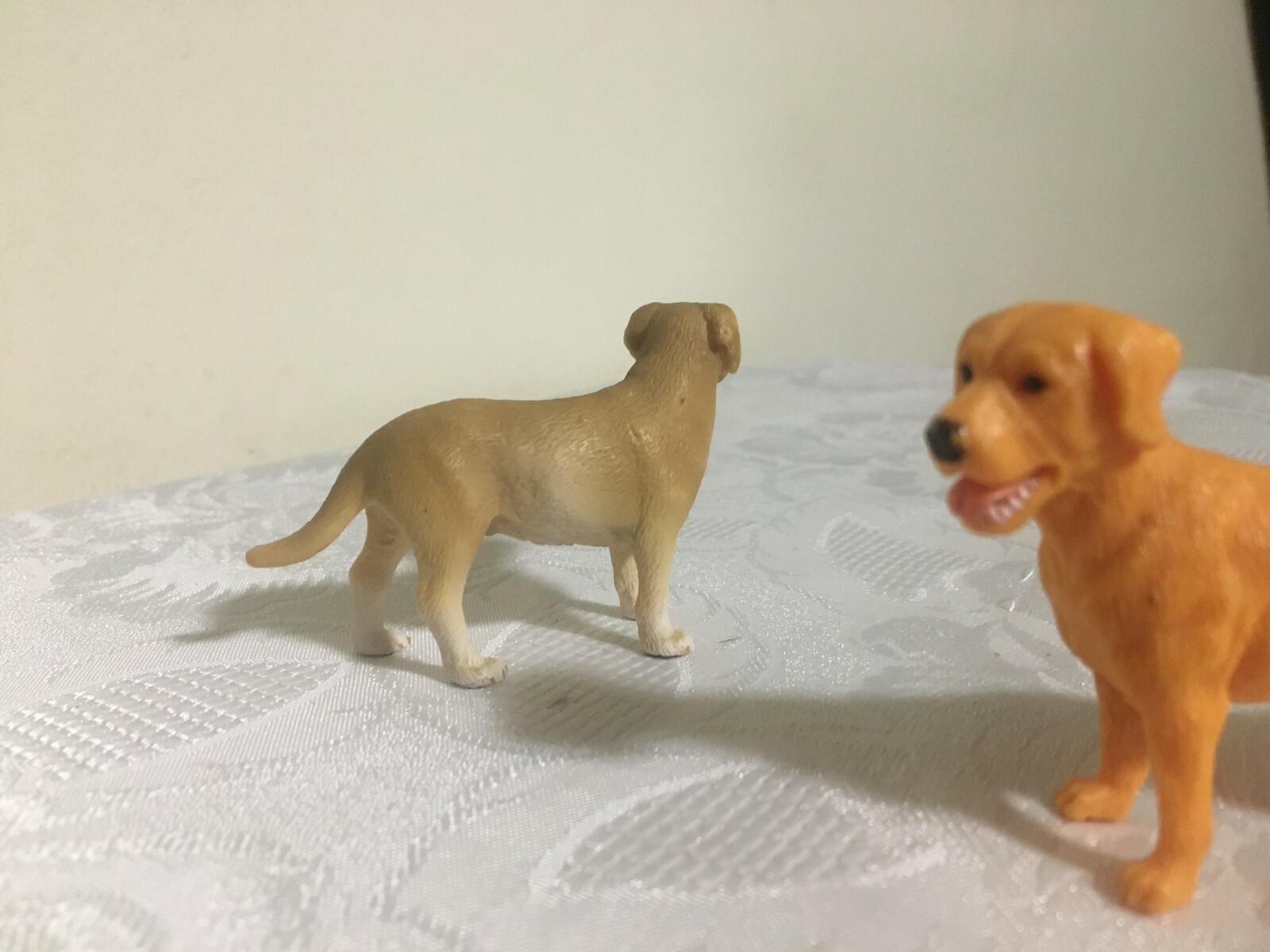 mini plastic dog figurines