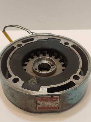 GENERAL ELECTRIC PANCAKE AC TACH GENERATOR  GEH 32528 NP36A424873AE MOTER MODEL 