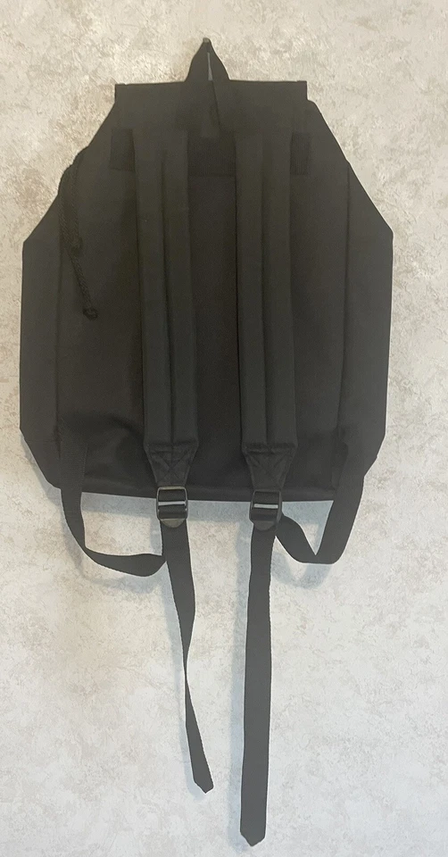 Eastsport Outdoor Company Mochila Negra Senderismo Escuela Caza Gamuza Borde Lazo Foto 2 de 4