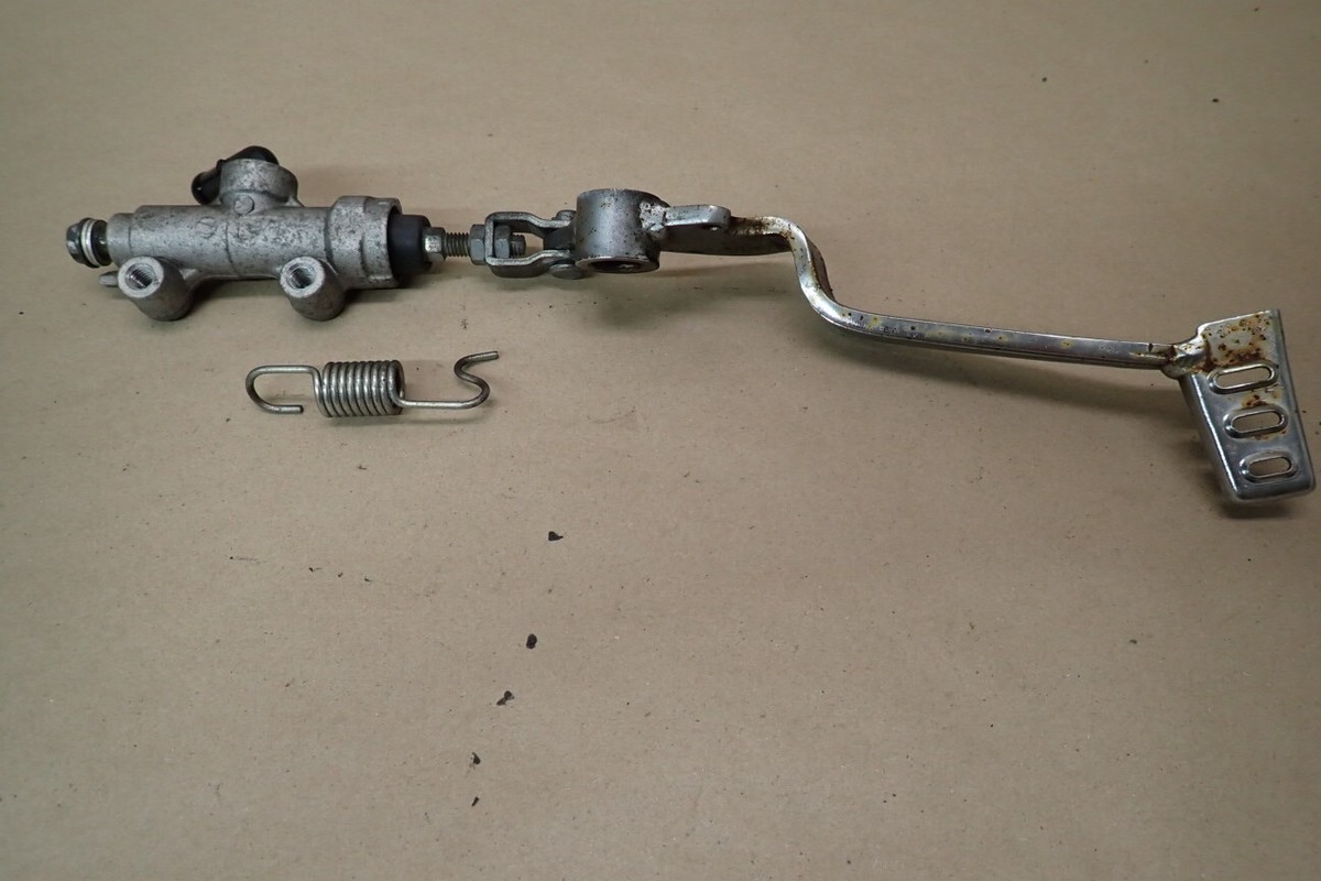 2007 KAWASAKI EX 250 EX250 F REAR BRAKE MASTER CYLINDER W/ FOOT