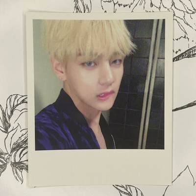 V Taehyung BTS Wings Offical Photocard Polaroid