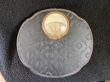 Vintage 1950's - 70s Detecto Auto-Zero Bathroom Scale, Black Movie Prop