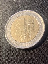 2&euro;  beatrix Konigin der Nederlanden 2001