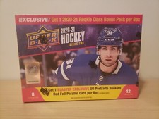 2020-21 UD S2 Upper Deck Series 2 NHL Hockey Trading Card Mega Box - SEALED
