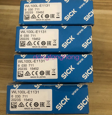 1PC Brand New Sick WL100L-E1131 Photoelectric Switch Sensor FedEx or DHL or UPS
